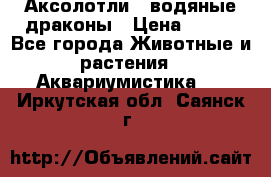 Аксолотли / водяные драконы › Цена ­ 500 - Все города Животные и растения » Аквариумистика   . Иркутская обл.,Саянск г.